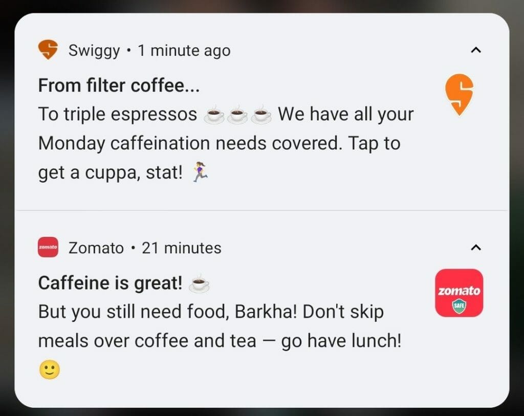 Swiggy vs Zomato