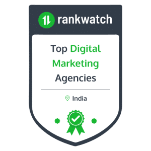 Top Digital Marketing Agency in India by RankWatch