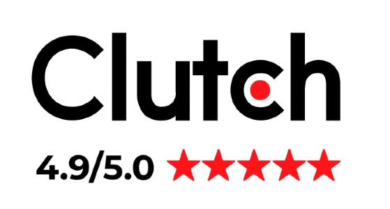 Rated 4.9 / 5 on Clutch