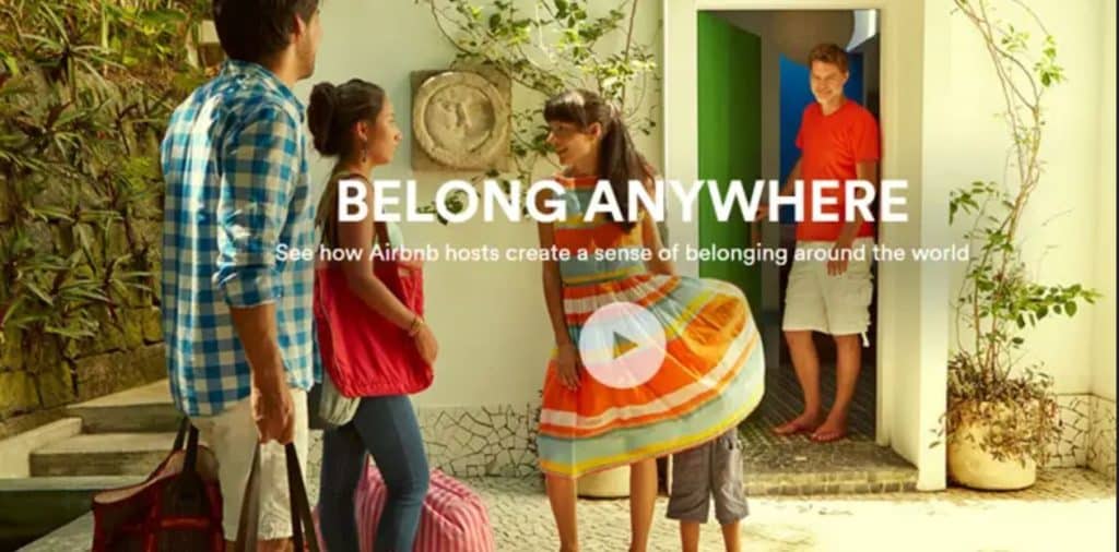 How Can You Build Strong Brand Awareness in 2026? 7 Airbnb belong anywhere banner