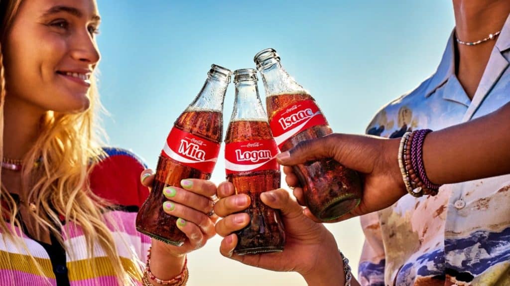 How Can You Build Strong Brand Awareness in 2026? 5 coca cola share a coke banner