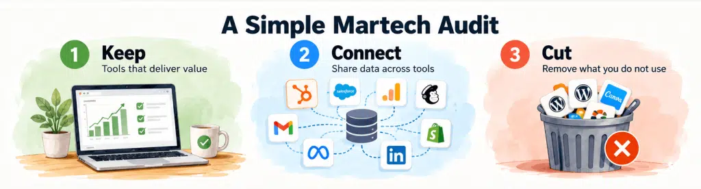 martech keep connect cut