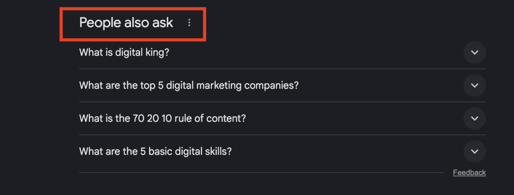 How Entities SEO Can Transform Your Digital Marketing? 2 Screenshot of People Ask Questions
