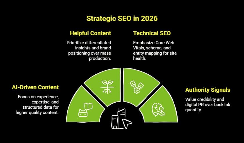 SEO Cost in India: What You Should Budget and Expect 4 Infographic on How Are 2026 SEO Updates Changing SEO Cost in India visual selection