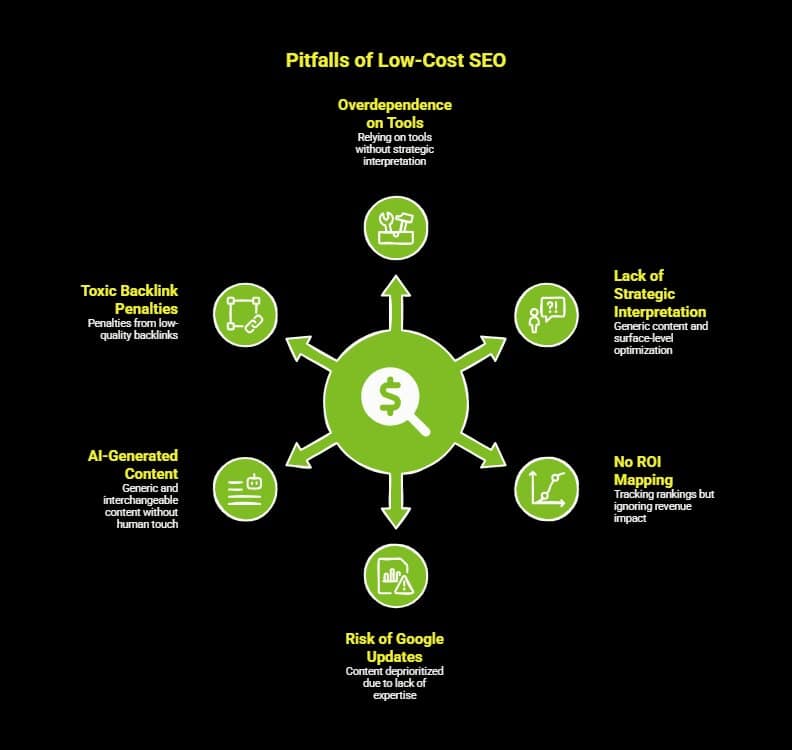 SEO Cost in India: What You Should Budget and Expect 2 Infographic on Why Do Low Cost SEO Packages Often Fail visual selection