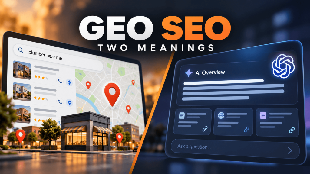 GEO SEO Maps Meet AI Answers