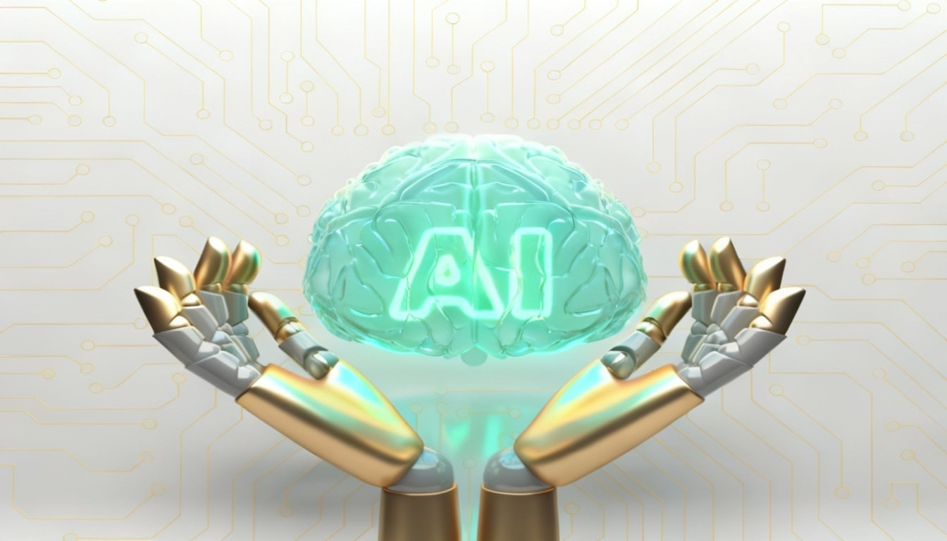 Artificial Intelligence Brain Concept