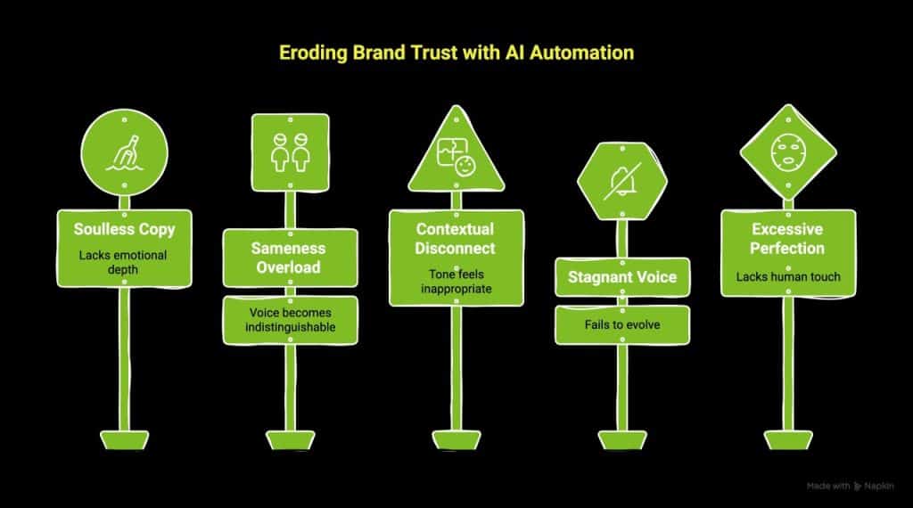 Infographic of Why Brand Voice Still Defines Trust