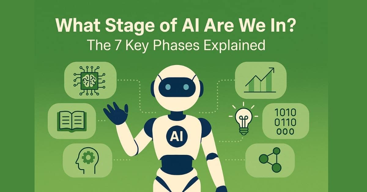 AI stages blog banner illustration