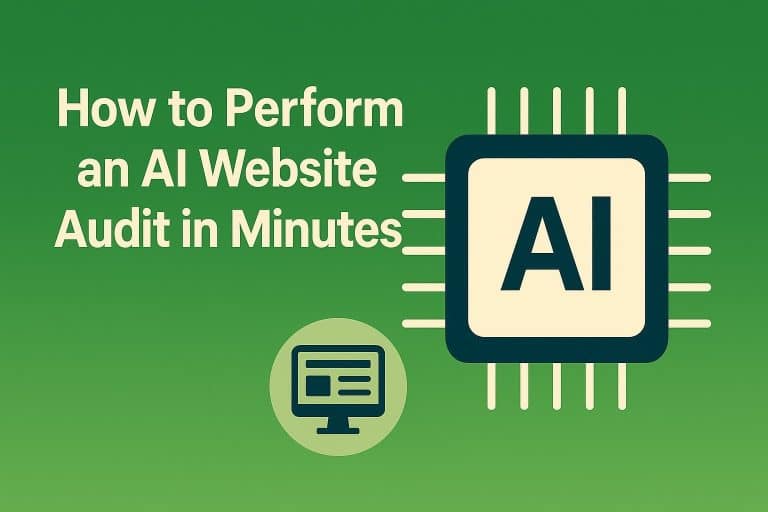 How to Perform an AI Website Audit in Minutes?