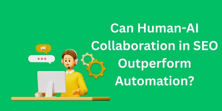 Can Human-AI Collaboration in SEO Outperform Automation?
