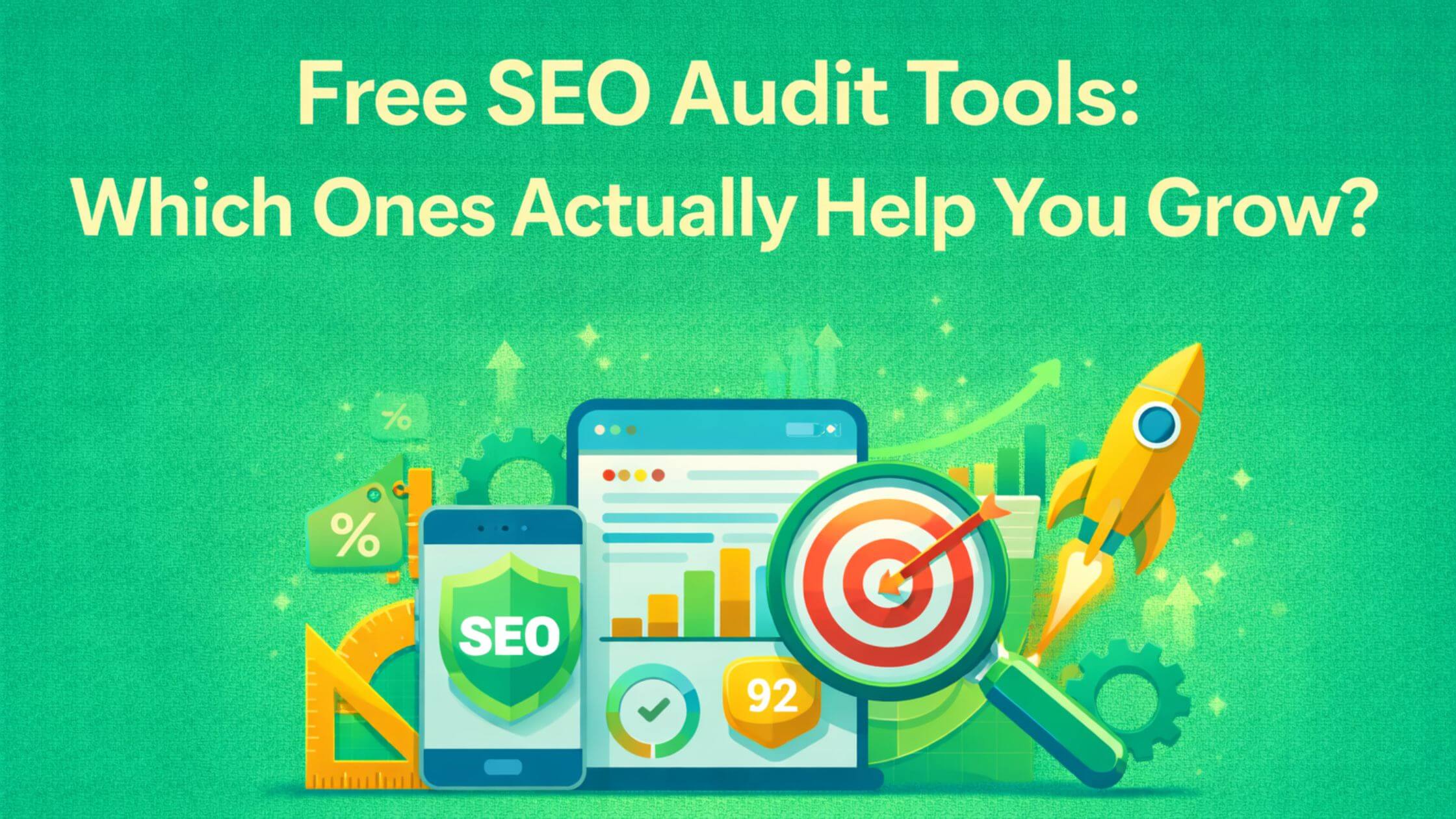 SEO audit tools growth banner