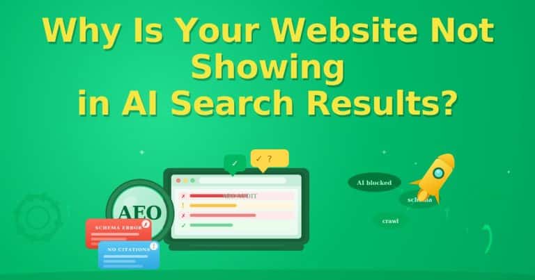 AEO Audit: Why Is Your Website Not Showing in AI Results?