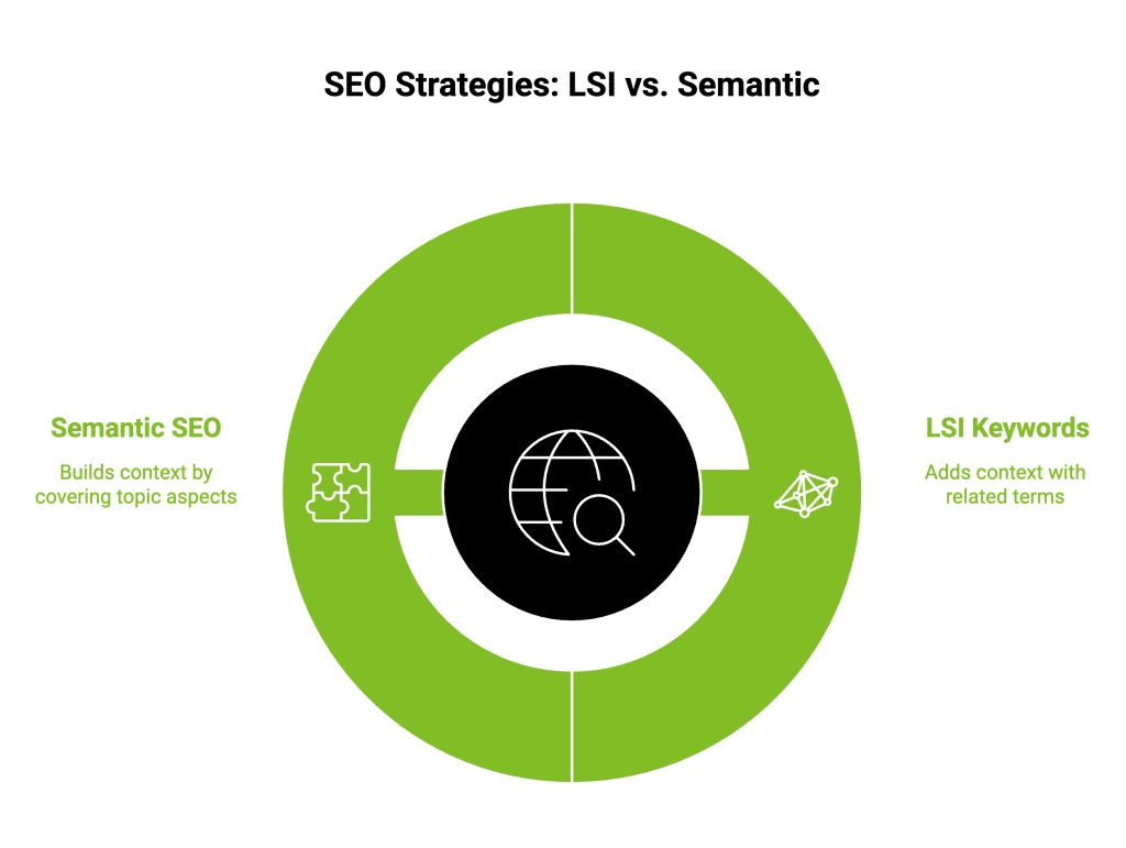 LSI Keywords in SEO: Outdated or Useful Today? 1 LSI Keywords vs Semantic SEO