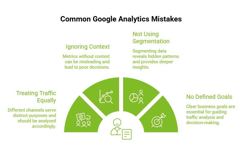 How to Analyse Google Analytics Website Traffic? 17 Common Google Analytics Mistakes